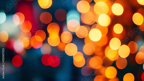 A blurry abstract background with a bokeh effect, featuring a gradient of warm and cool colors.