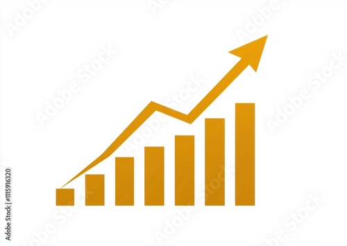 Free Download Dynamic Graph Illustration Depicting Steady Growth with an Upward Trend, Representing Business Success and Financial Achievement in Modern Marketing Context - GFXLoad