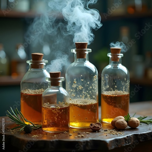 Enchanted Alchemy: A Mystical Fusion of Spices and Herbs photo