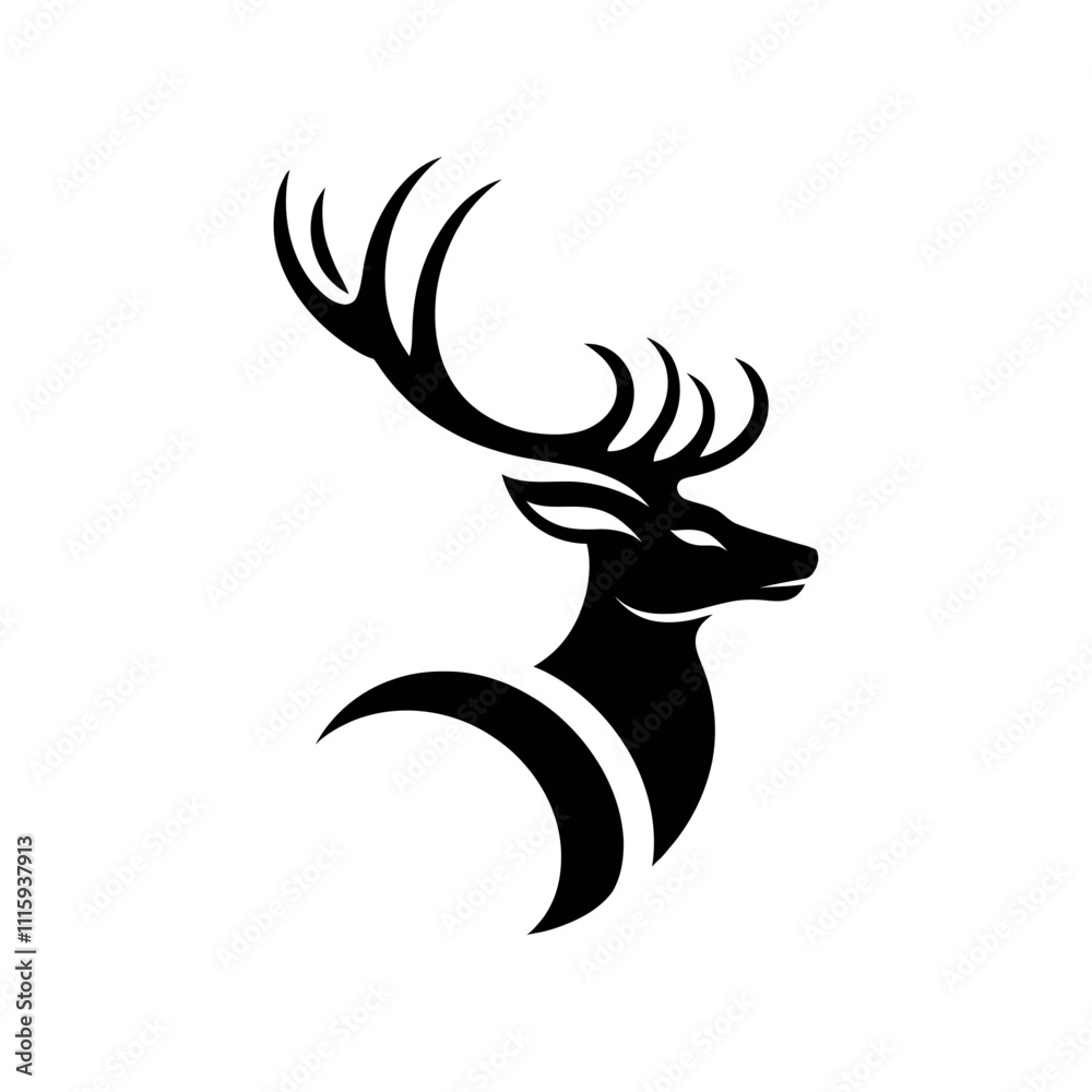 Obraz premium Deer Logo