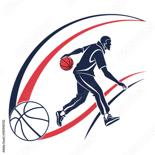basketball player silhouette
