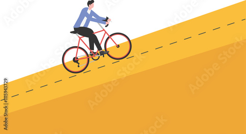 Goals and challenges in a career or business, expectations and ambitions for accomplishing goals and achievements,
