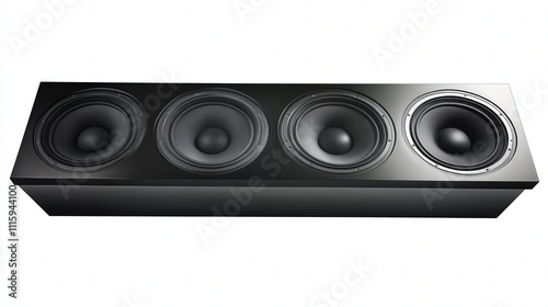 High-power subwoofers that deliver deep, resonant bass, essential for home theaters or music systems.