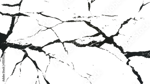 cracked concrete wall covered with gray cement texture as background, Vector grunge cracked texture style with cracked texture. Vector grunge cracked texture Transparent background.