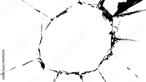 cracked concrete wall covered with gray cement texture as background, Vector grunge cracked texture style with cracked texture. Vector grunge cracked texture Transparent background.