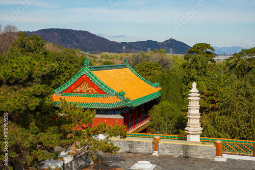 Xumi Lingjing Site, Summer Palace, Beijing. photo