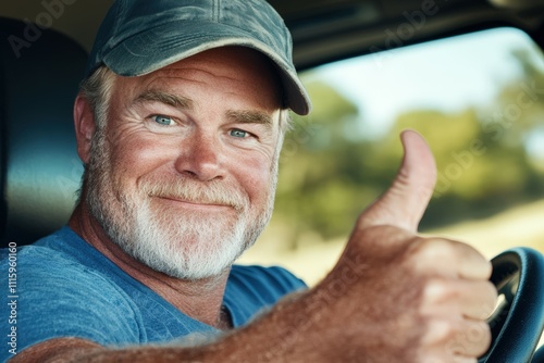 full-length portrait of a man standing in the hallway inside a n. Beautiful simple AI generated image