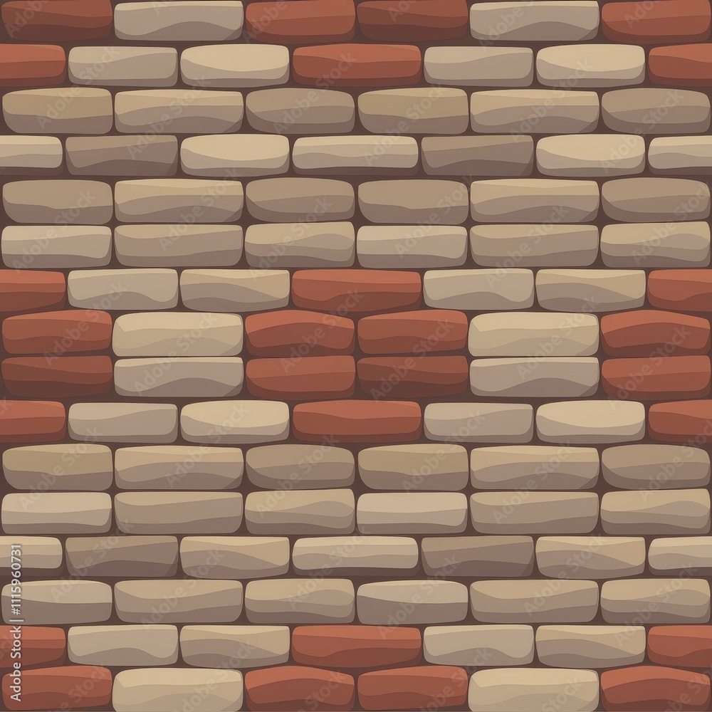 Obraz premium red brick wall background
