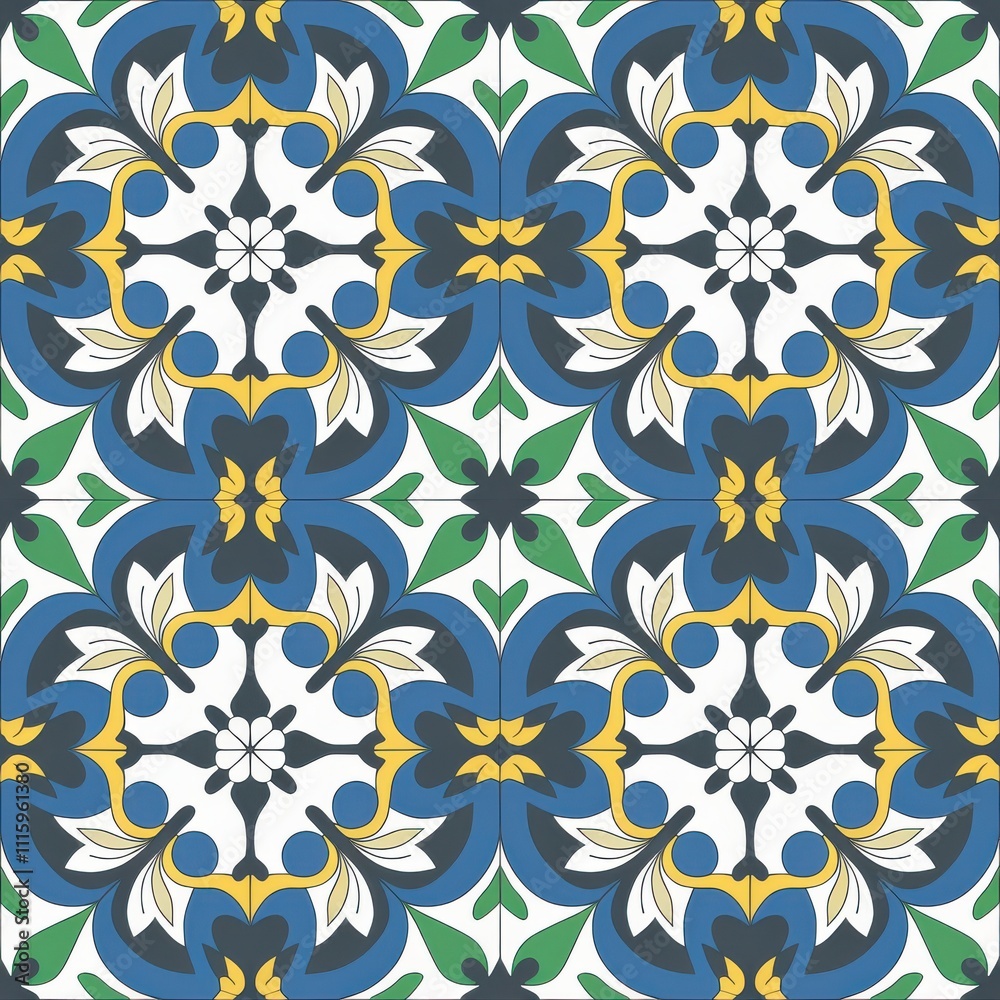 Obraz premium seamless pattern with flowers