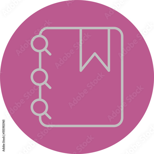 Book Marked icon Design