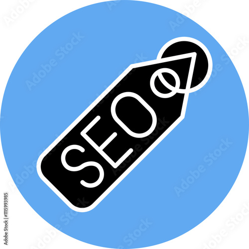 Seo Tag icon Design