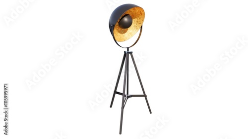 Photo of lamp with white background