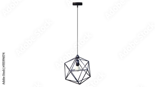 Photo of lamp with white background
