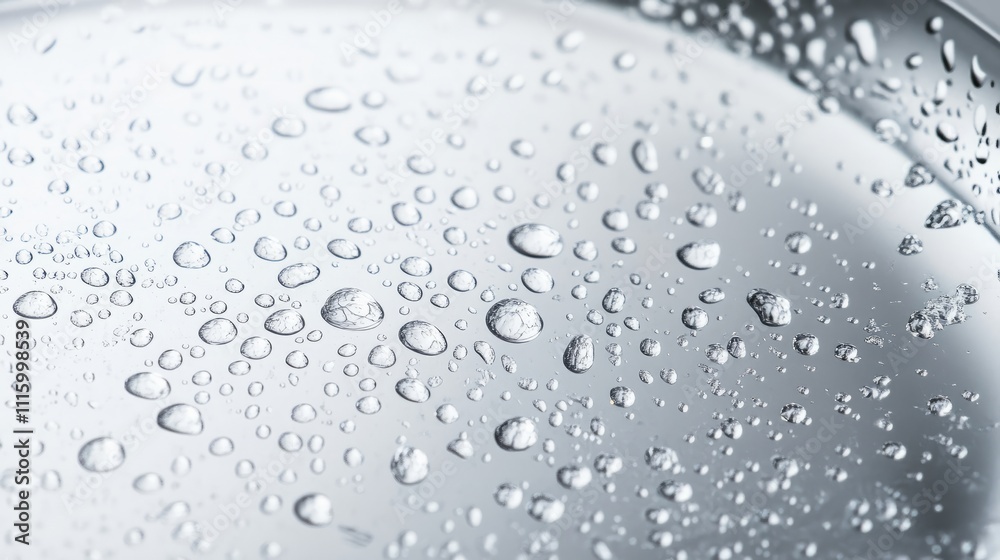 Fototapeta premium Water is flowing from the shower