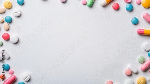 Natural wellness products arranged on a mint green background with leaves