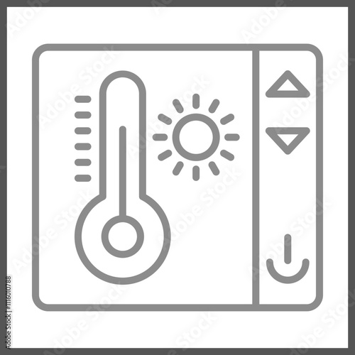 Thermostat Icon Design