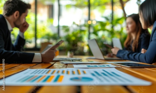 Influence of environmental factors on corporate financial health, highlighting the importance of ESG (Environmental, Social, and Governance) criteria in business strategy