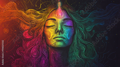 enigmatic female spectrum photo