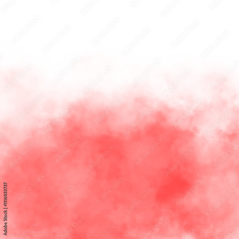 Red fog smoke vapor mist cloud on transparent background Red fog smoke vapor mist cloud on transparent background