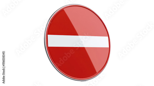 Free Download A circular red sign with a horizontal white bar indicating a no entry restriction for vehicles. - GFXLoad