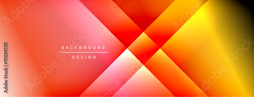 Colorful gradient with lines made of shadow and light. Creative background