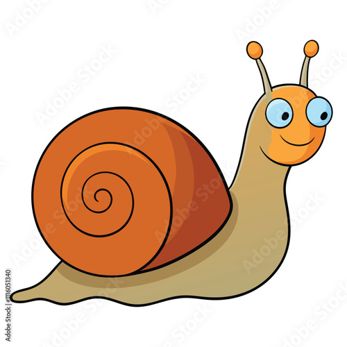 Invertebrates vector flat art illustration isolated on a white background.