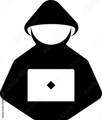 Incognito icons. Collection of anonymous and strangers