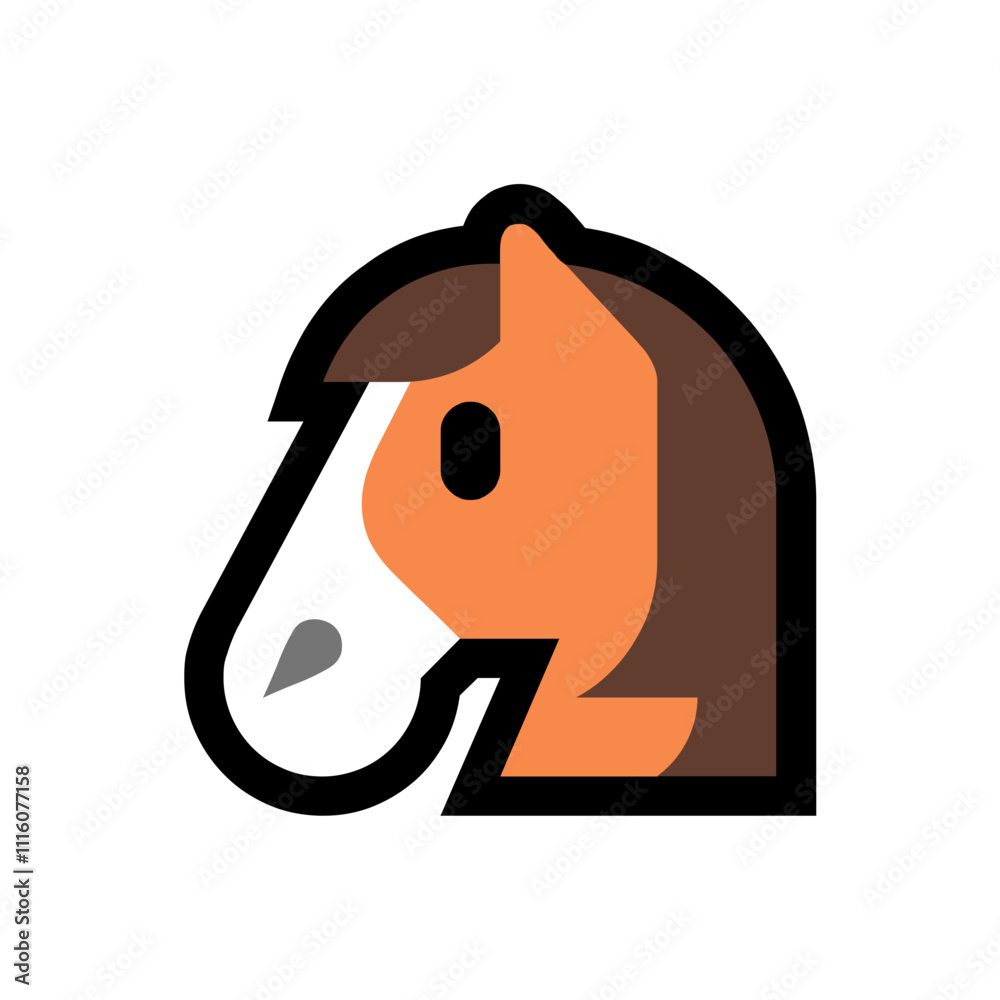 Obraz premium Horse Head 