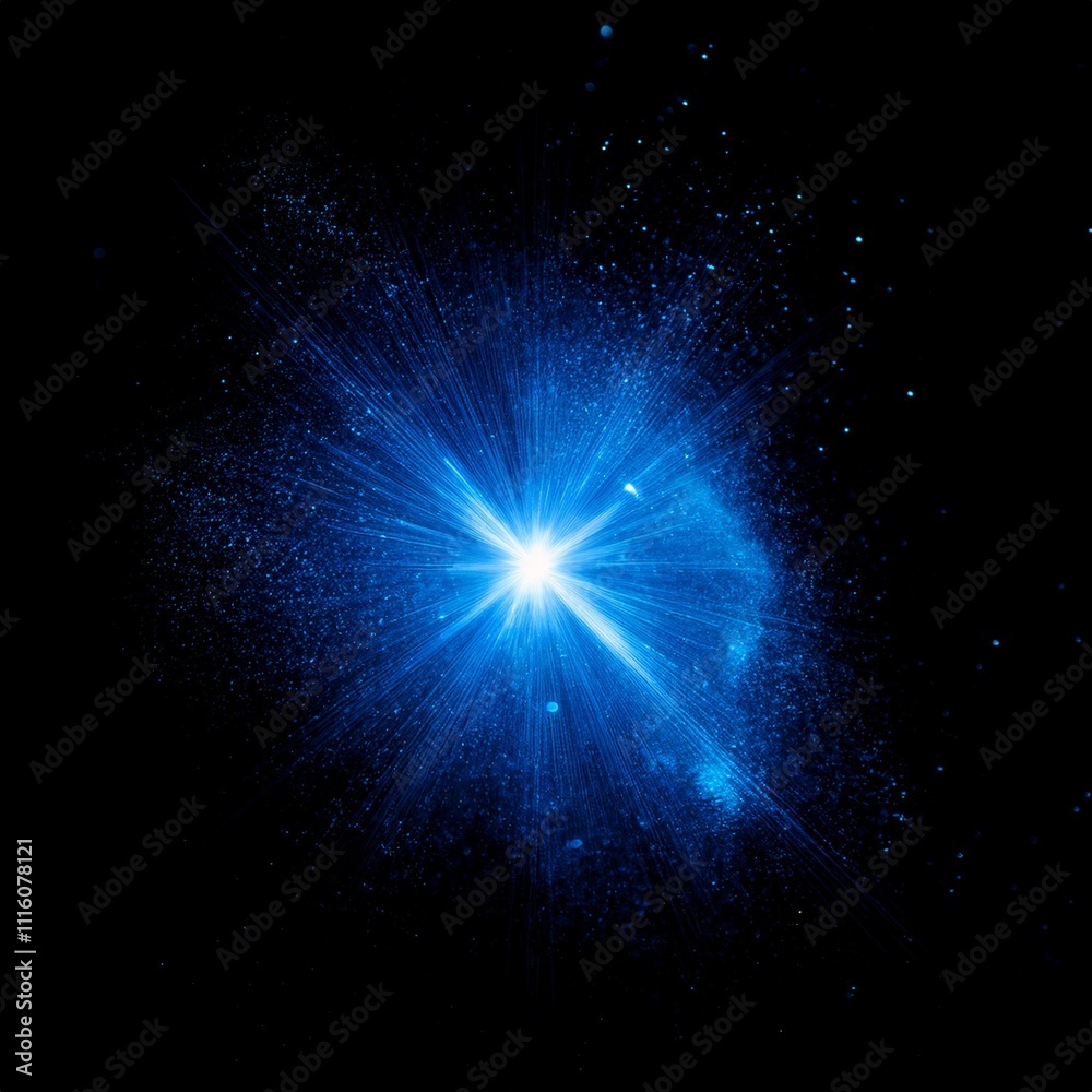 Fototapeta premium sparks with solid black background and also fire particles