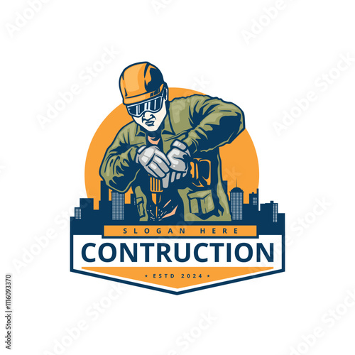 contruction logo graphic