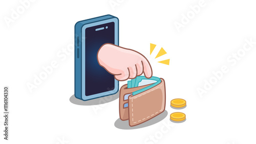 Cryptocurrency 3D Icon Illustration with Isolated White Background Perfect for Digital Wallets Blockchain Applications and Modern Financial Themes. photo