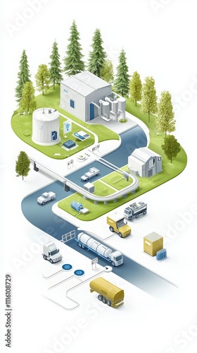 Sustainable Biogas Production and Distribution System.