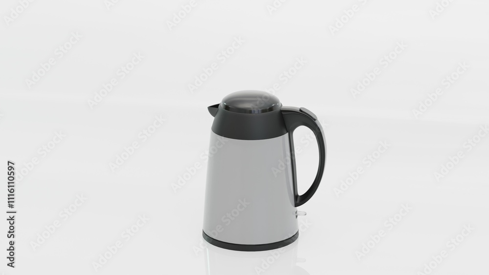 Realistic 3D electric kettle heater model with stainless steel finish, modern design, and detailed features. Perfect for e-commerce, ads, packaging, and presentations. Includes high-quality renders an Realistic 3D electric kettle heater model with stainless steel finish, modern design, and detailed features. Perfect for e-commerce, ads, packaging, and presentations. Includes high-quality renders an