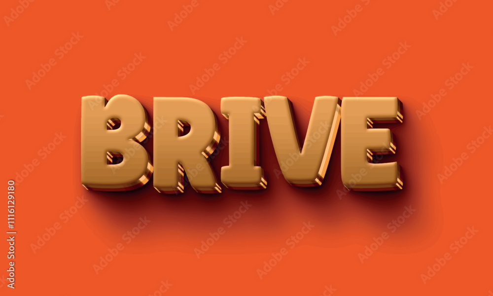 3D Text effect