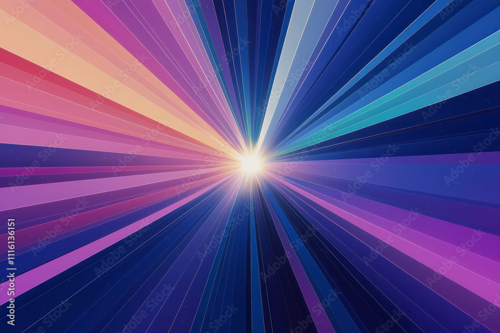 Fototapeta premium a colorful background with a star burst