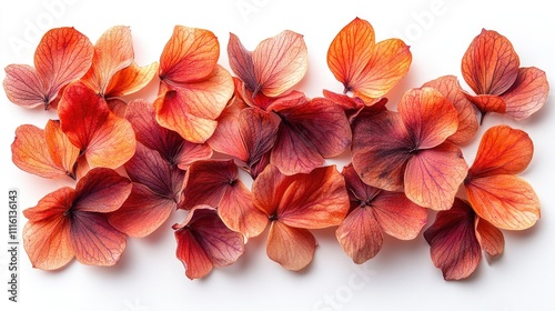 Wallpaper Mural colorful maple seeds arranged aesthetically on a white background showcasing nature's beauty and intricate details Torontodigital.ca