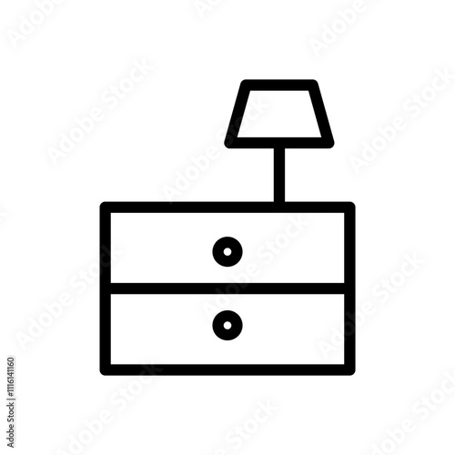 Nightstand icon