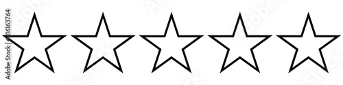 5 stars icon. five star sign, rating symbol. vector illustration icon symbol. Rating stars, Five star rating icons. Vector illustration. Yellow and black star symbol. Design eps 10