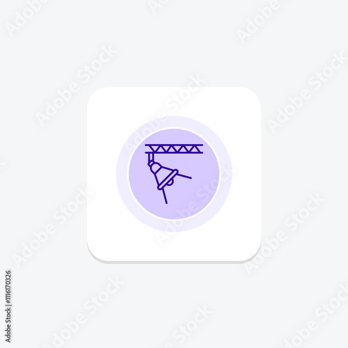 Stage Lighting color circle icon , vector, pixel perfect, illustrator file