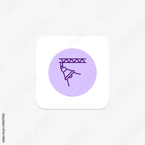 Stage Lighting pentaglow , vector, pixel perfect, illustrator file