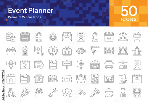 50 Professional Vector Designs for Planning and Coordination