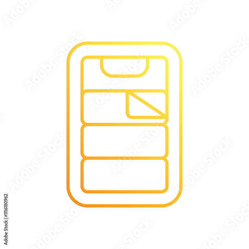 Sleeping Bag vector icon