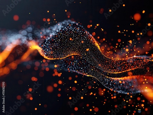 Visualization of energy loss in a frictional system, particles and heat waves, Frictional Forces, Thermal Mechanics