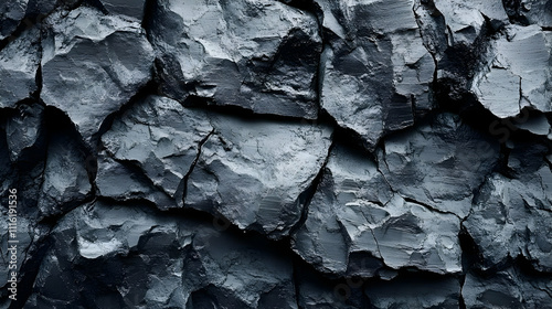 Dark Grey Abstract Rock Texture Background
