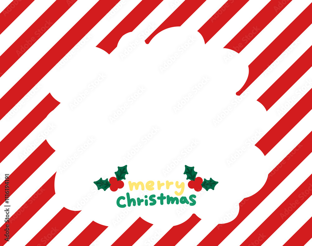 Obraz premium Christmas frame,크리스마스 프레임