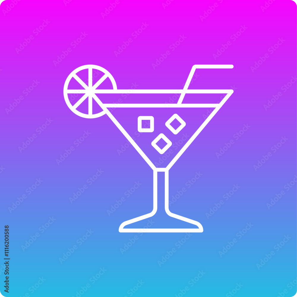 Cocktail Icon Cocktail Icon