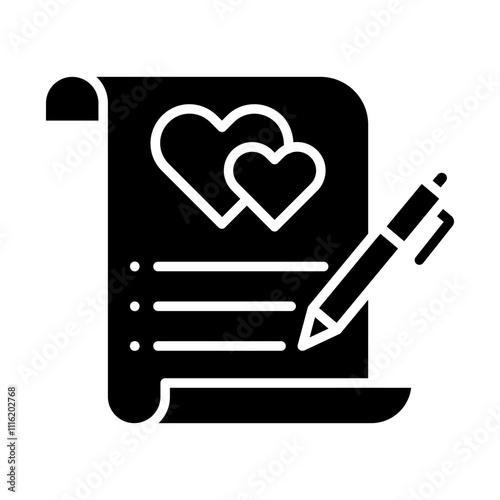 Wedding Contract Icon