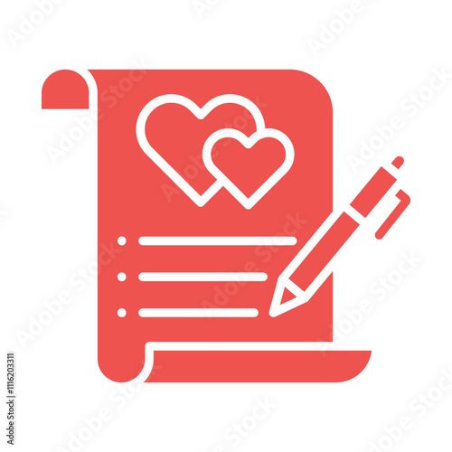 Wedding Contract Icon