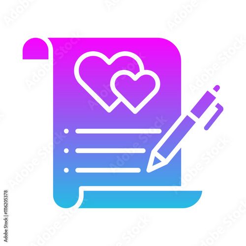 Wedding Contract Icon