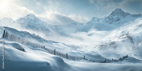 Avalanche fences play a crucial role in controlling avalanches in mountainous regions. These avalanche fences significantly enhance safety by minimizing avalanche risks in vulnerable areas. photo